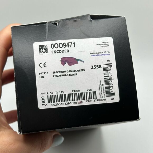 OAKLEY Sunglasses ENCODER O009471 947116 Spectrium Gamma Green Prizm Road Black - Picture 11 of 11